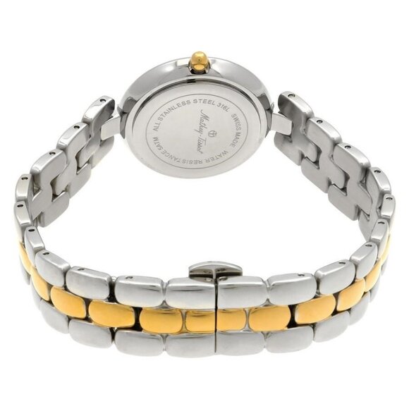 NWT Authentic Mathey-Tissot Farah Quartz Silver Dial Women's Watch - Picture 3 of 3